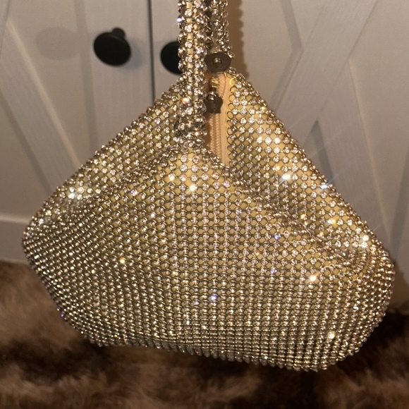 Meshki Handbags - Stunning Meshki Gold Shimmer Mini Purse